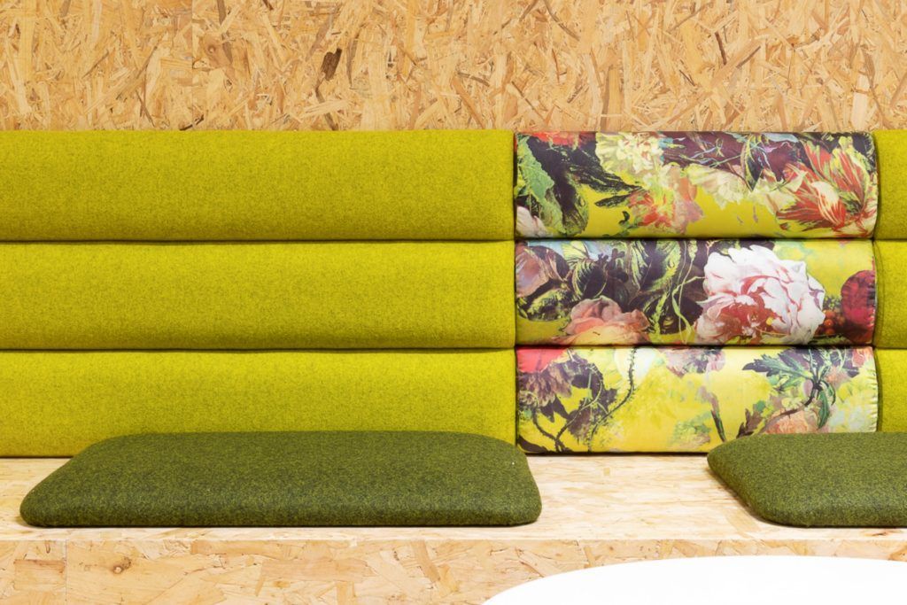 Banquette verte