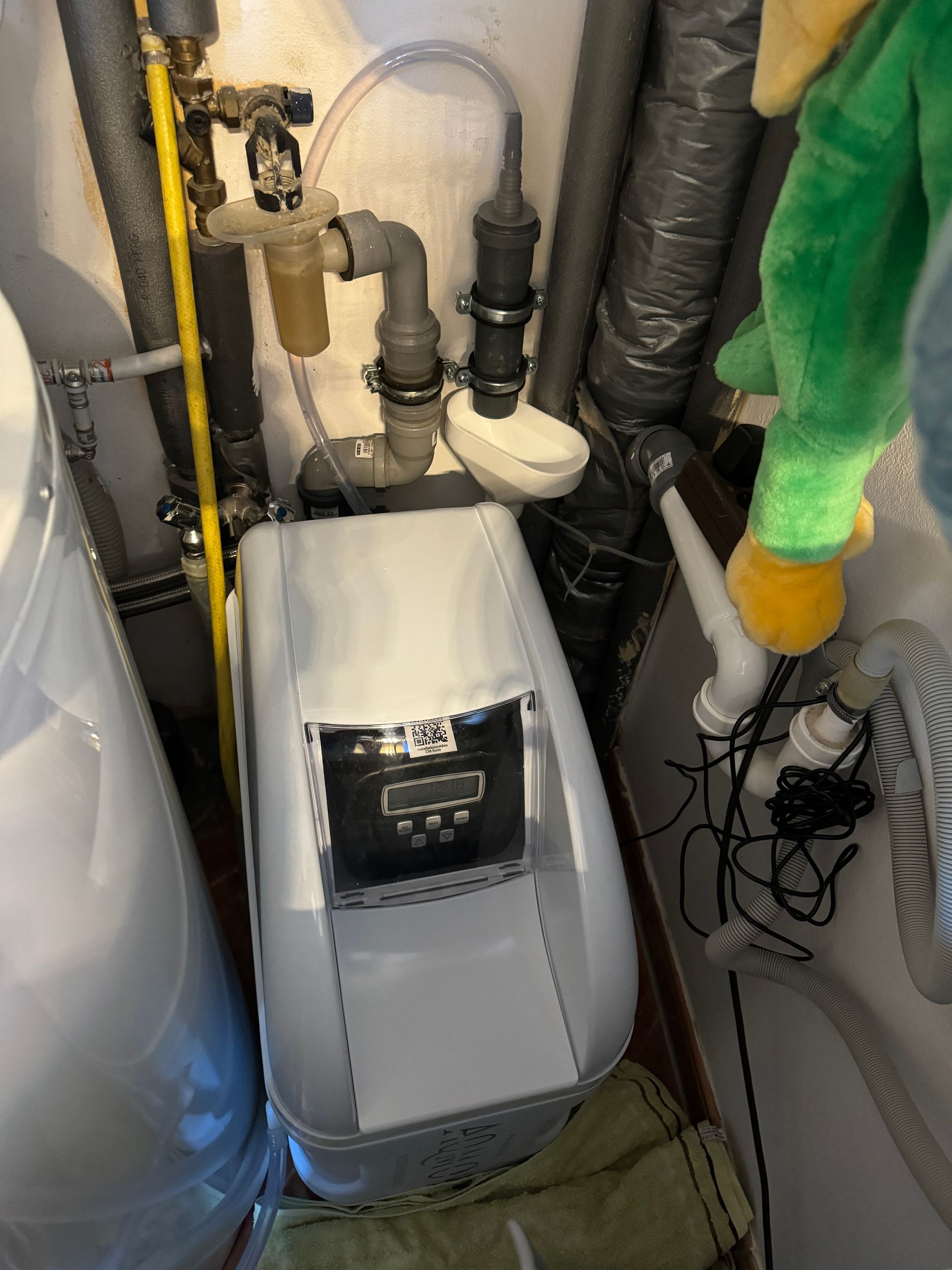 unsachgemäße Installation Überlaufventil
