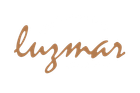 Logotipo da Luzmar em letras amarelas.