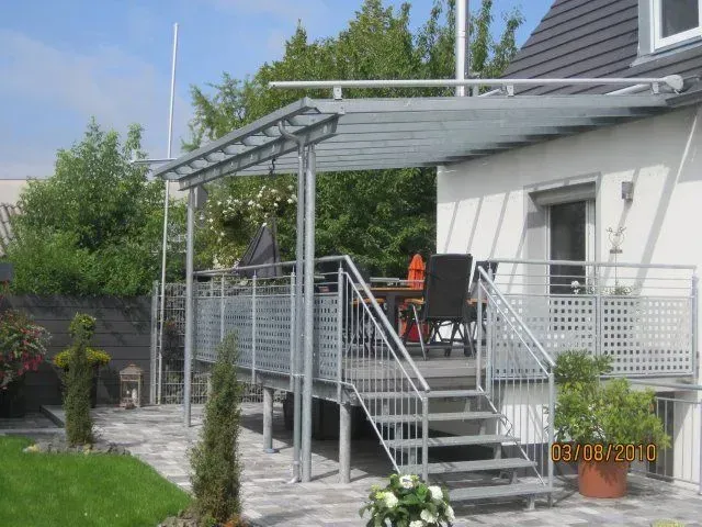 Außengeländer Treppe von der Matheiowetz