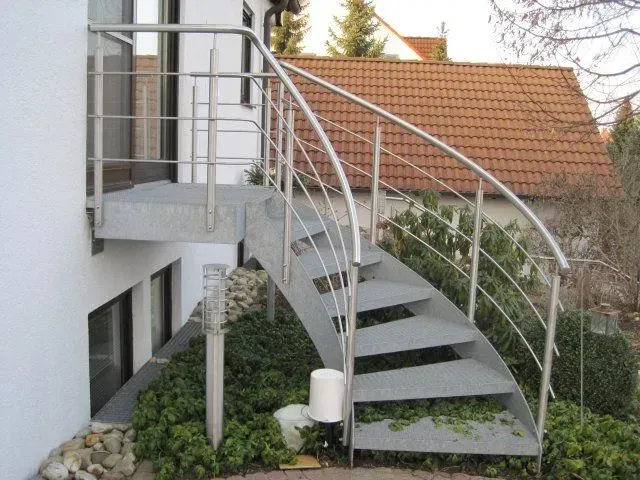 Außengeländer Treppe von der Matheiowetz