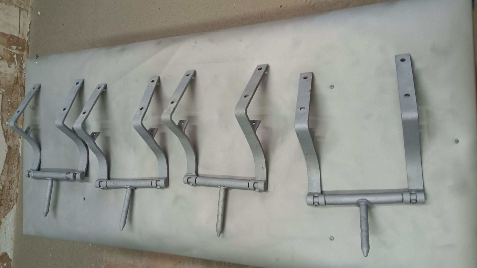 Pièces métalliques traitées