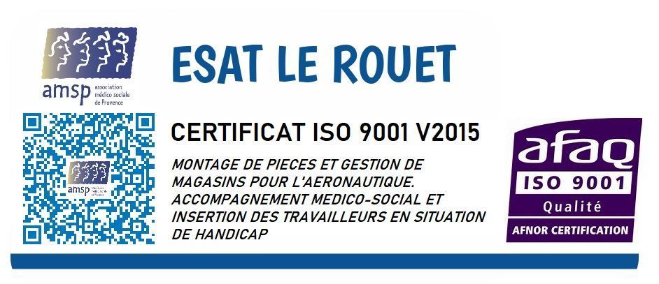Certifications E.S.A.T le Rouet