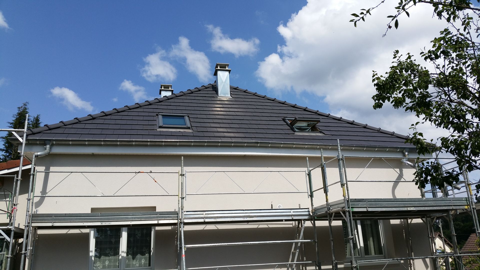 Création de toiture en ardoise