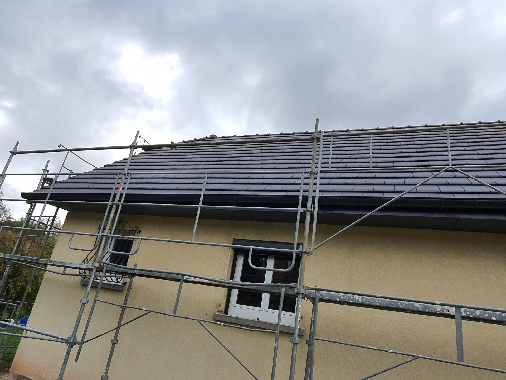 Travaux sur une maison