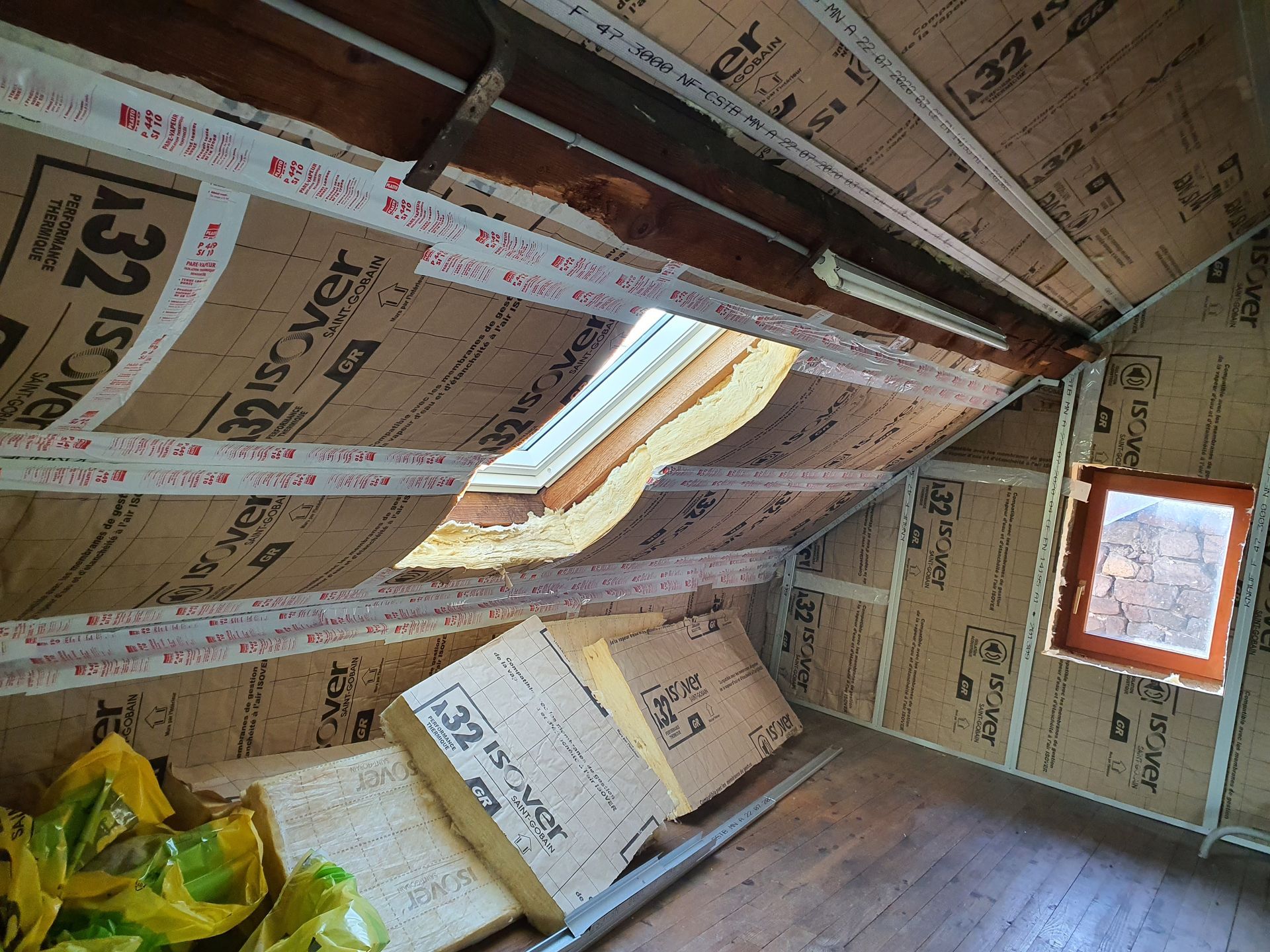 Isolation sous toiture 2