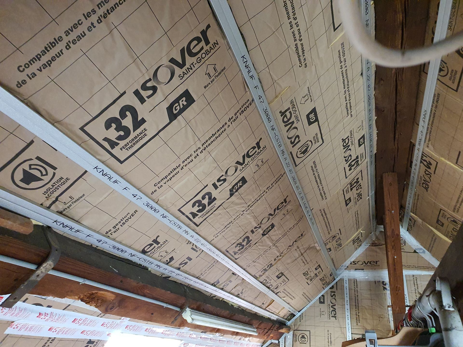 Isolation sous toiture 3
