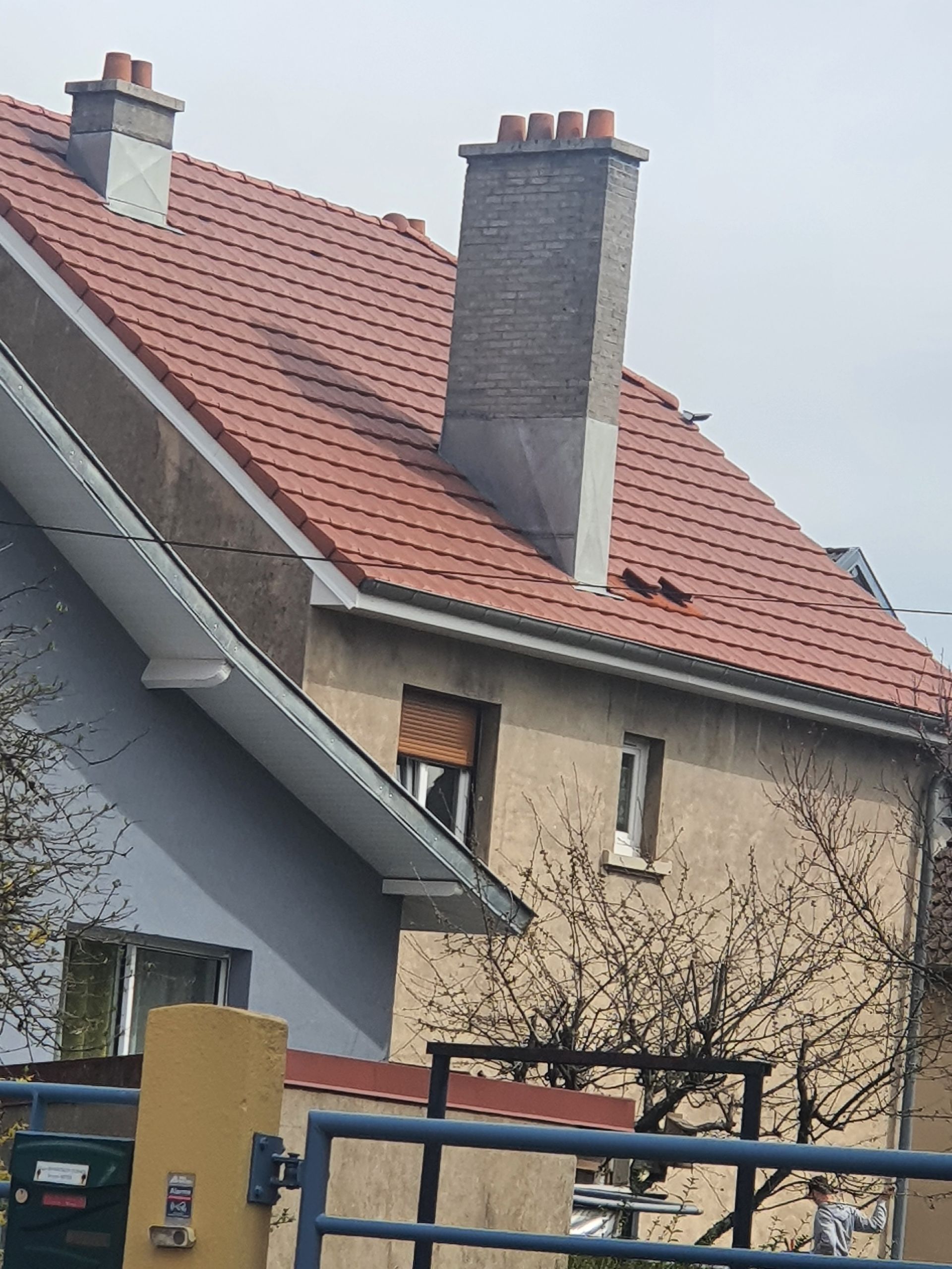 Zoom sur une toiture