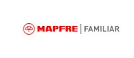 El logotipo de Mapfre Familiar es rojo y negro sobre un fondo blanco.