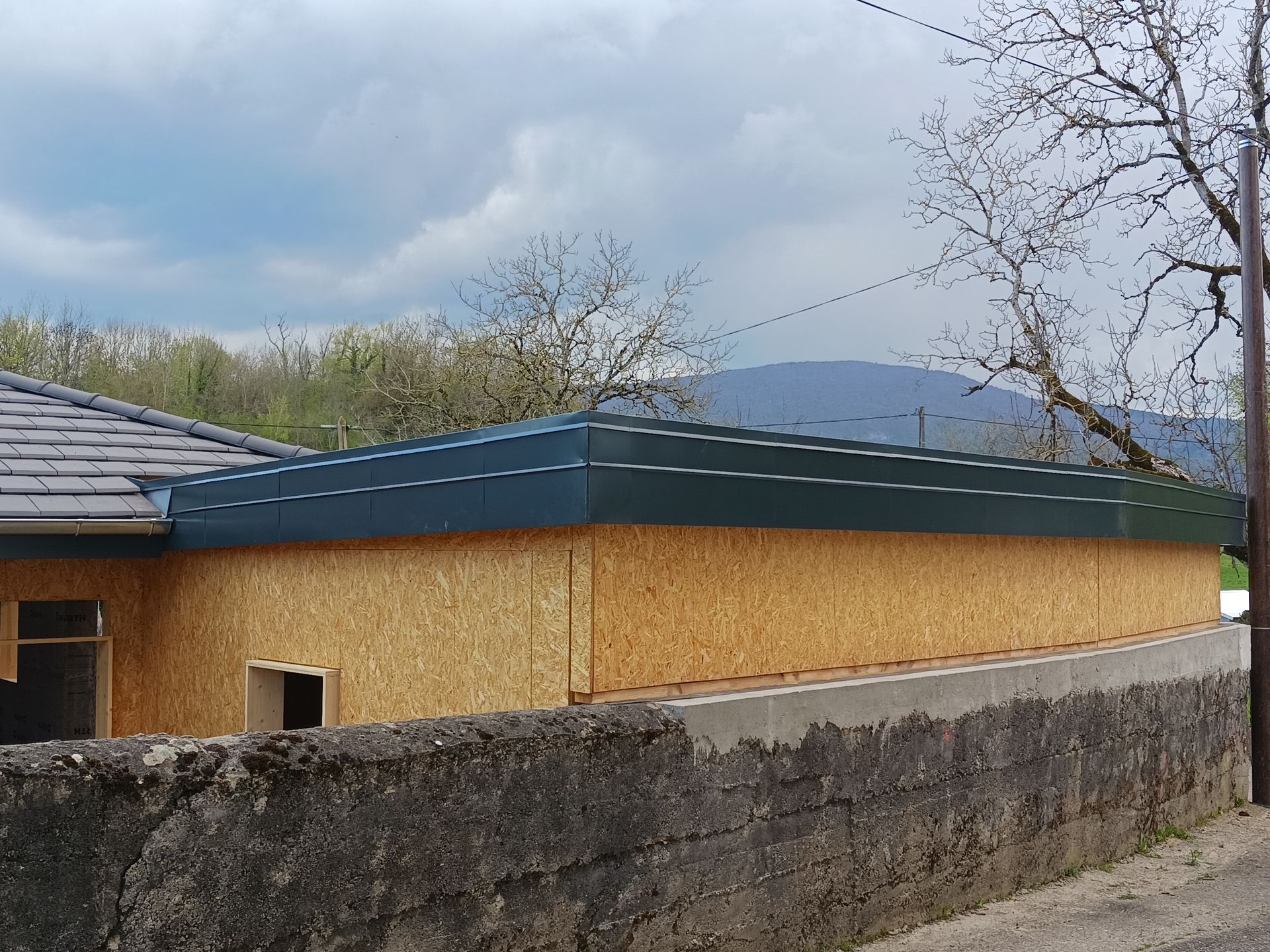 Maison à ossature bois