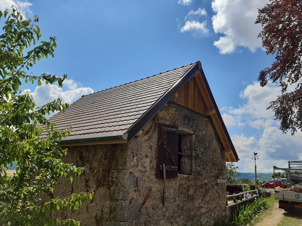 Couverture d'une maison