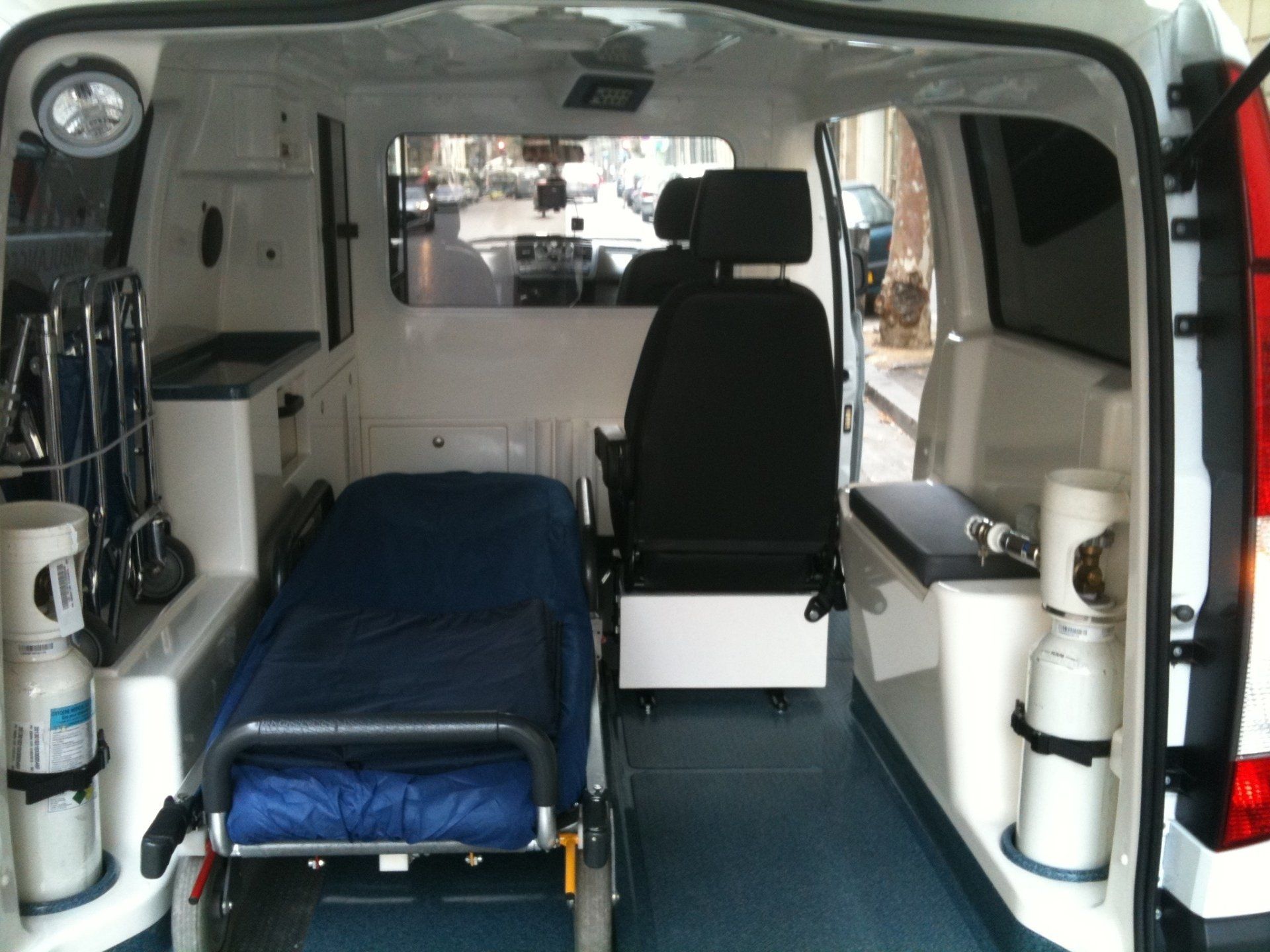 Rapatriement en ambulance