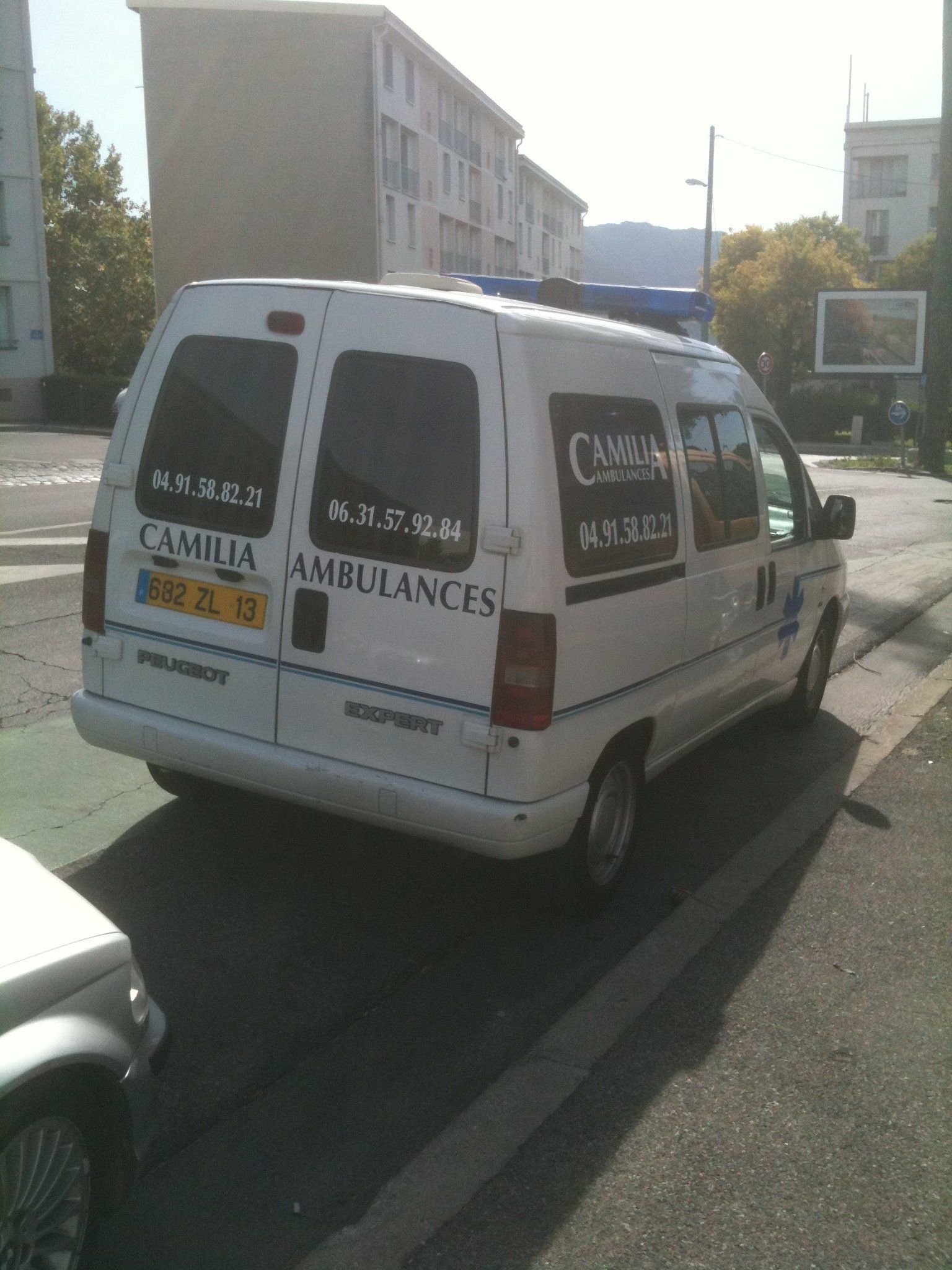 Ambulance climatisée