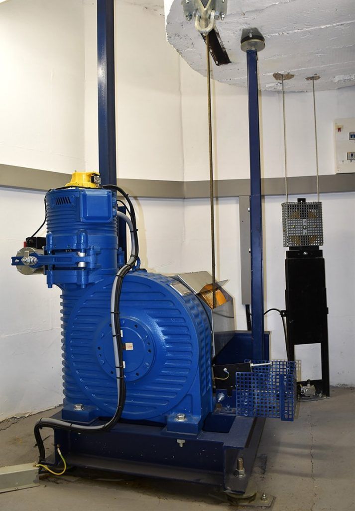 Moteur d'un ascenseur