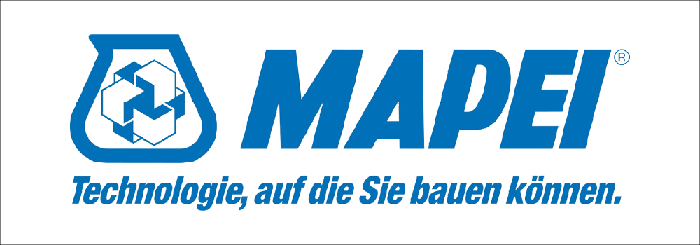 Mapei – Technologie, auf die Sie bauen können. | Partner-Logo 
