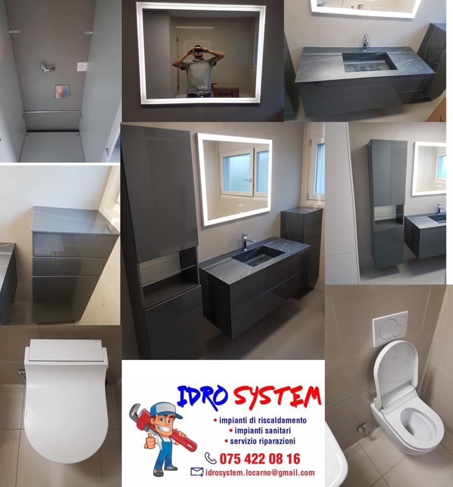 Installazione bagni e impianti sanitari Locarno