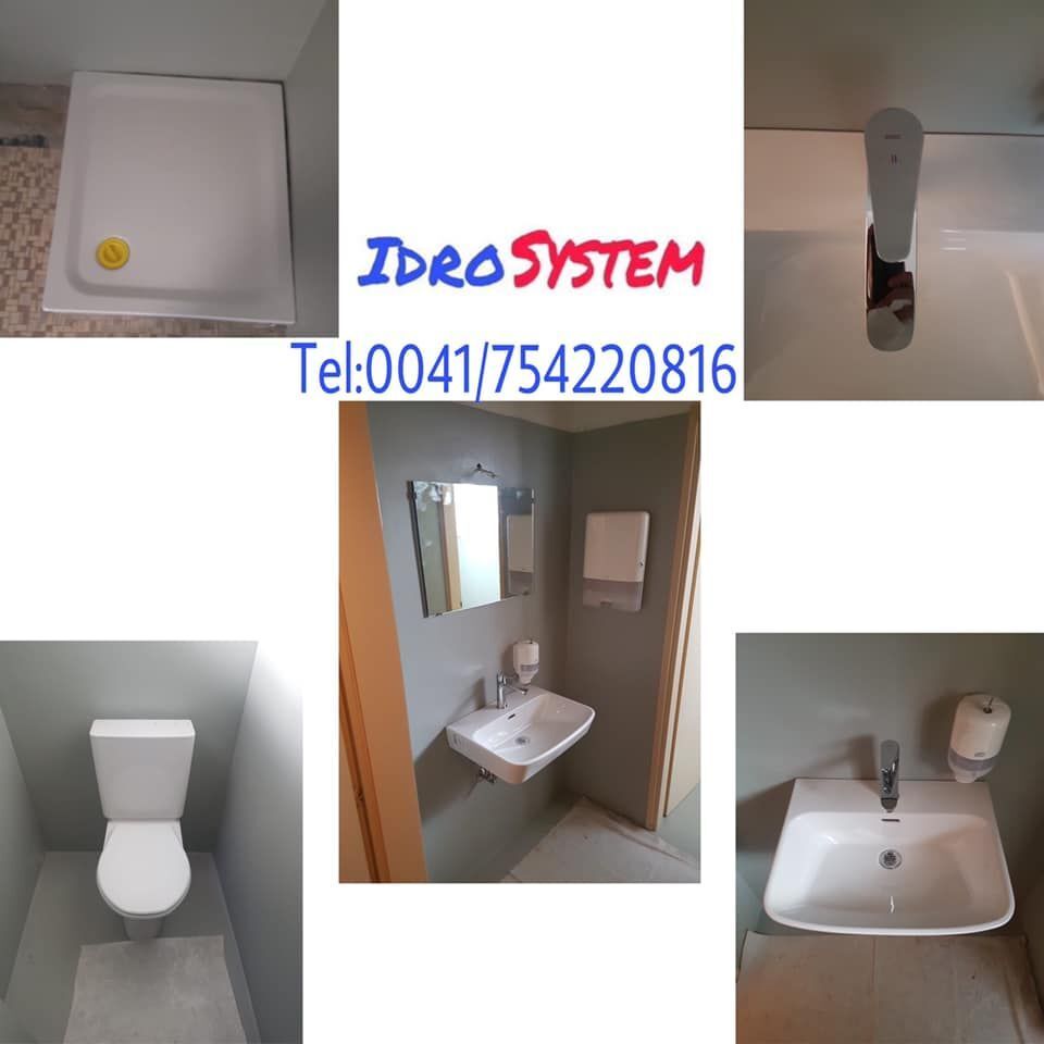 Ristrutturazione bagni - Impianti idraulici Locarno - Idro System