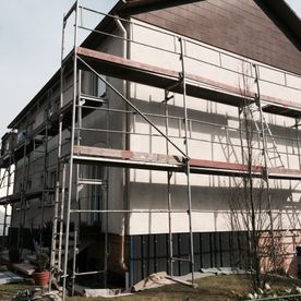 Fassaden Anstrich Mut zur Farbe