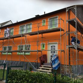 Fassaden Anstrich Mut zur Farbe