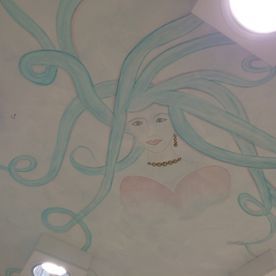 Deckengestaltung Friseur Salon Zauberstube