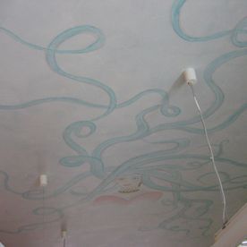 Deckengestaltung Friseur Salon Zauberstube