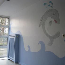 Verschiedene Anstrich und Gestaltungmöglichkeiten