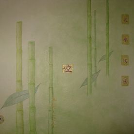 Verschiedene Anstrich und Gestaltungmöglichkeiten