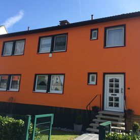 Fassaden Anstrich Mut zur Farbe