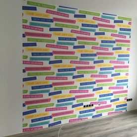 Verschiedene Anstrich und Gestaltungmöglichkeiten