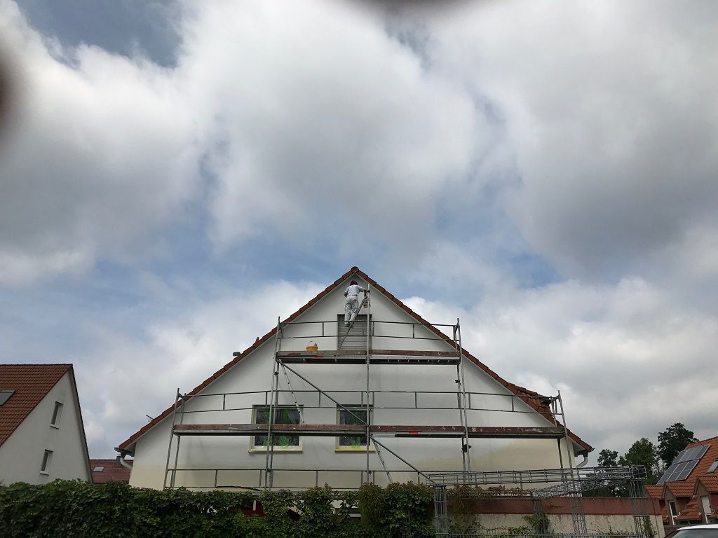 Giebel Gestaltung - Urlaubsfeeling