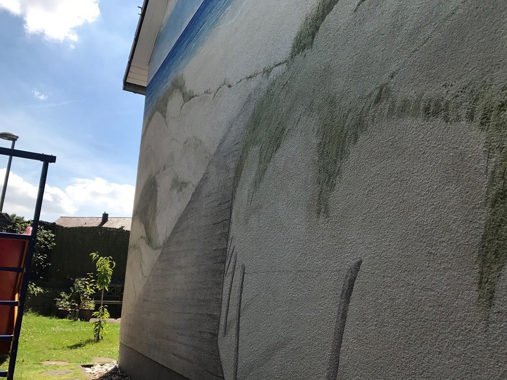 Giebel Gestaltung - Urlaubsfeeling