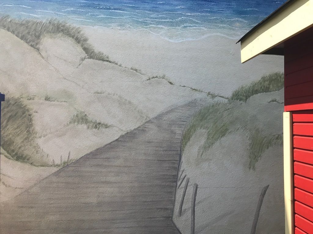 Giebel Gestaltung - Urlaubsfeeling