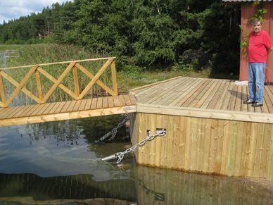 Laituriasennus, Saariston Kaivuu ja Merikuljetus