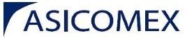 Un logotipo para una empresa llamada asicomex