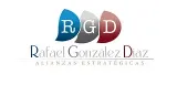 A logo for rafael gonzález diaz alianzas estrategicas