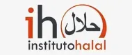 El logotipo del Instituto Halal tiene escritura árabe.