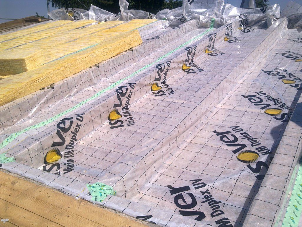 Einbau Dampfbremse - Etter Bedachungen - Bern