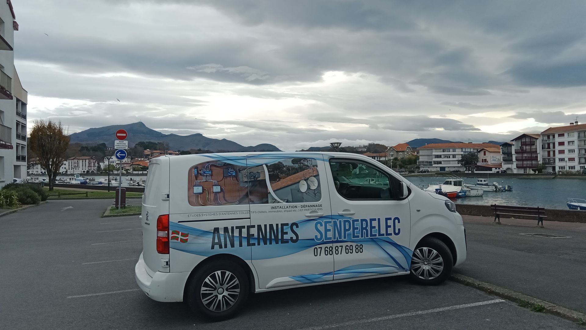 Réglages d'antenne tv