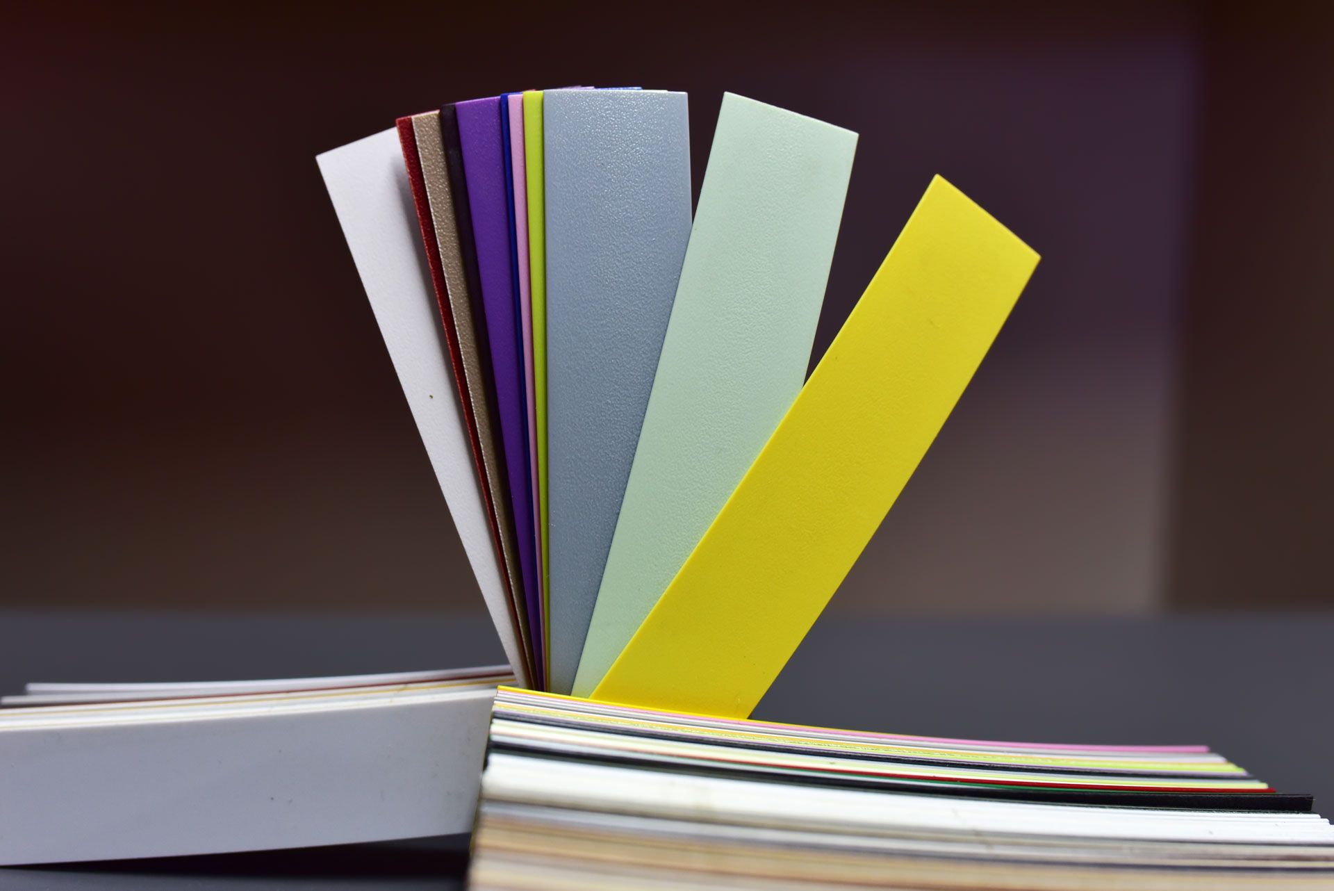 Nuancier de teintes de revêtement en PVC