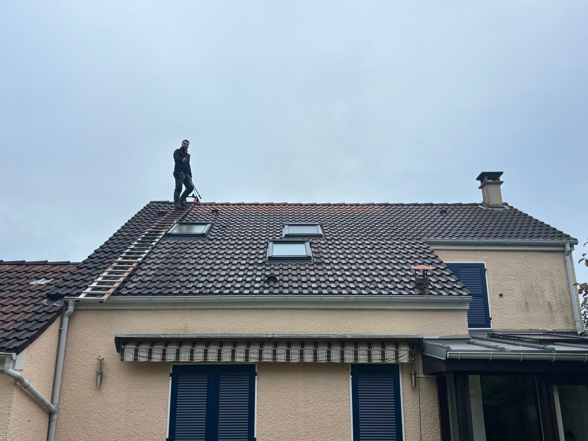 Toiture avant intervention