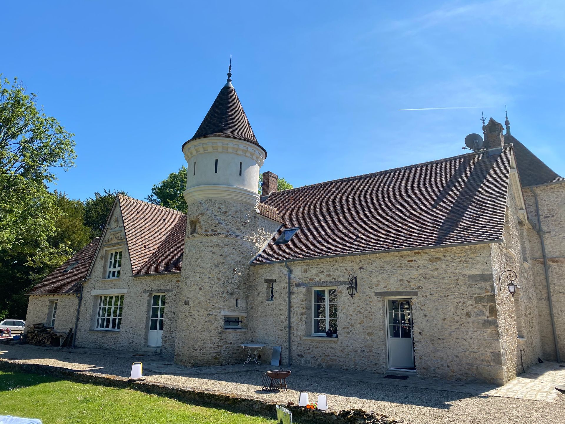 Une belle maison style château