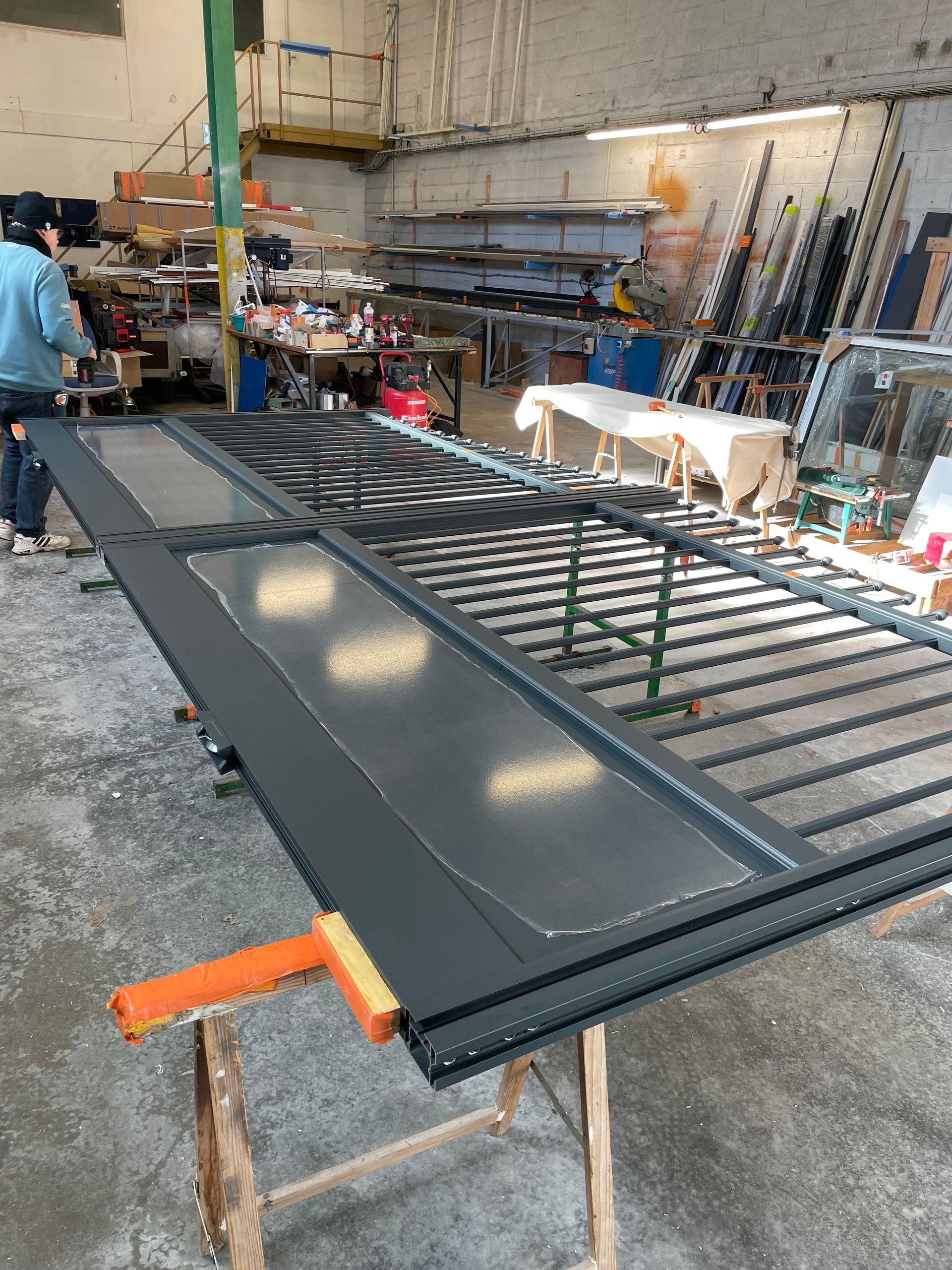 Menuiserie en alu sur mesure