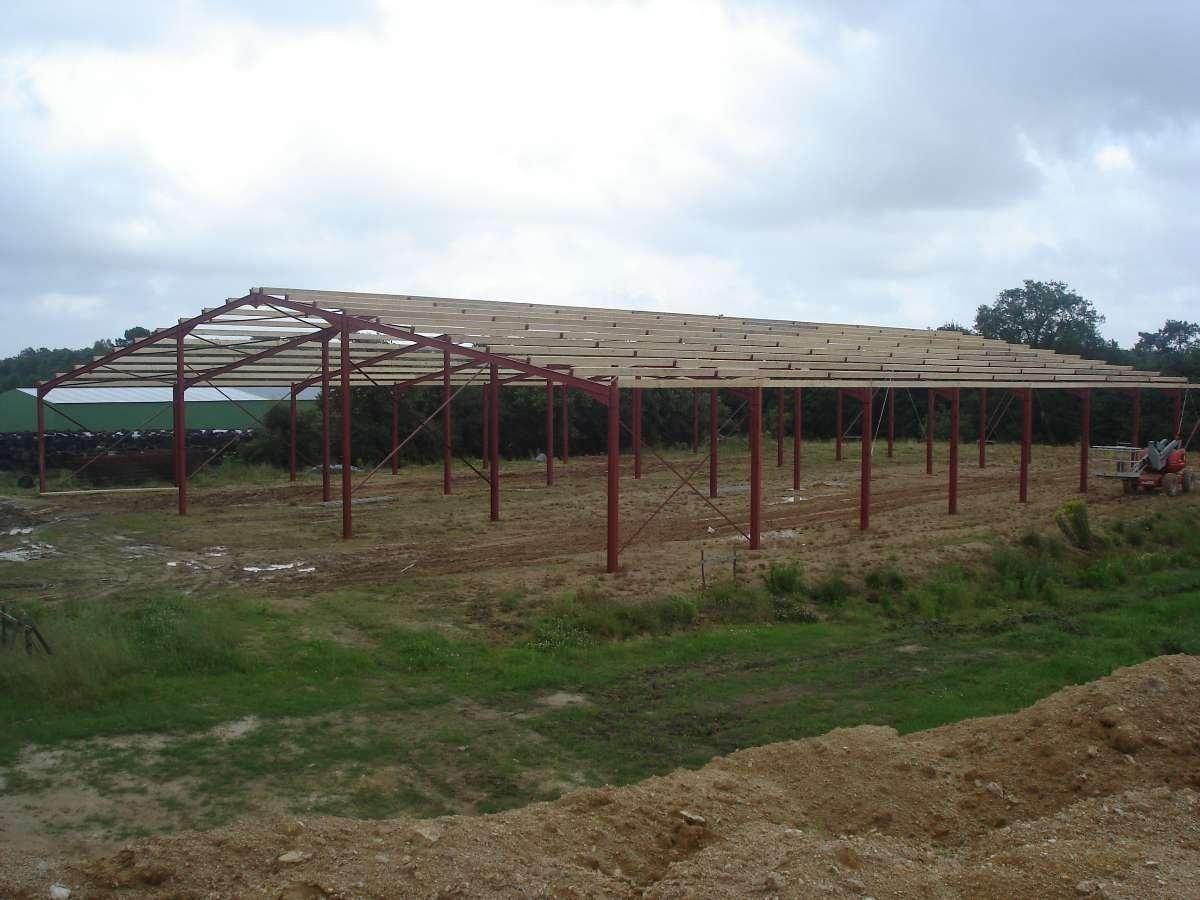 Robert Rocard - Batiment Agricole - Talmont-St-Hilaire - Métallerie