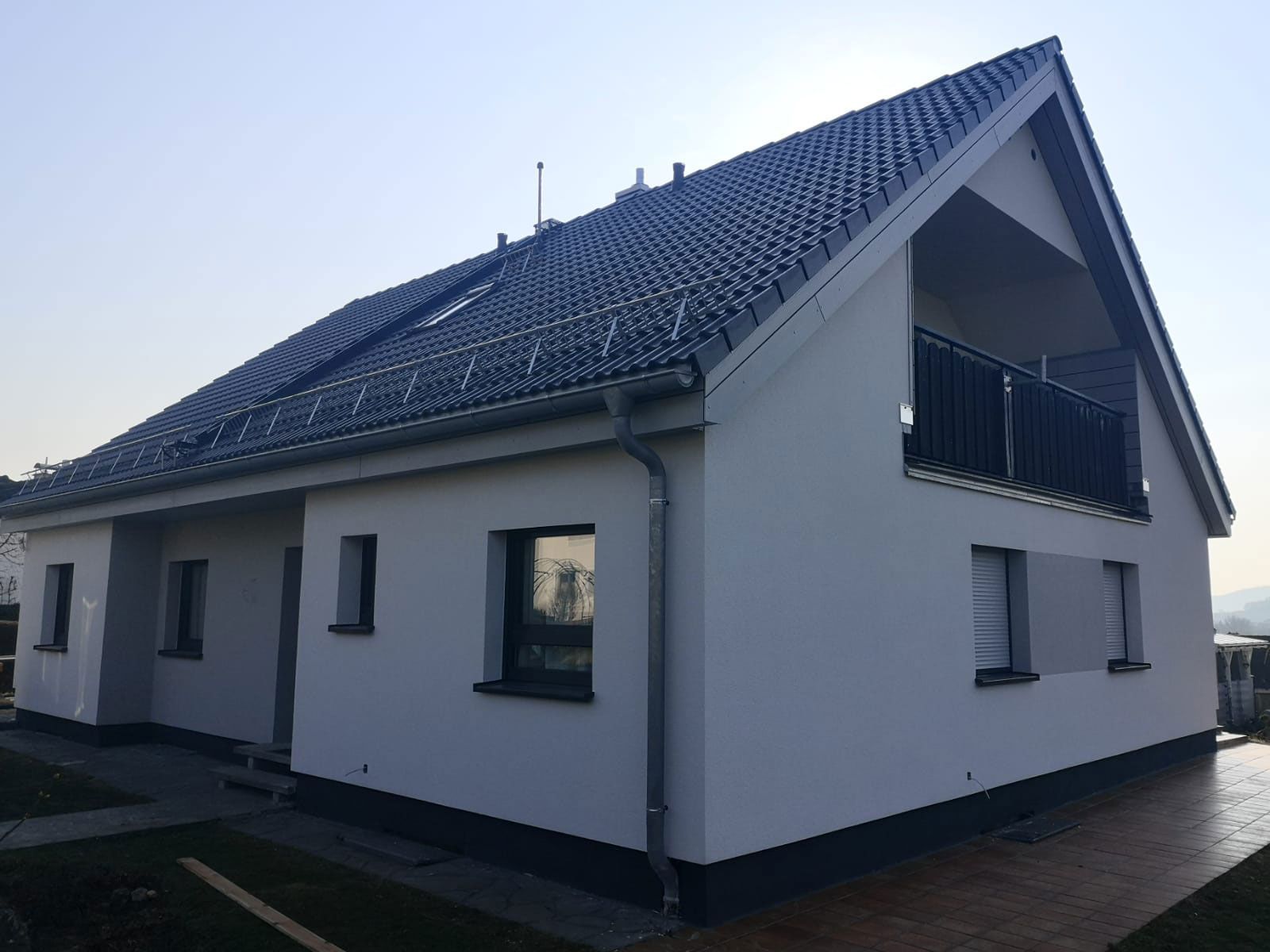Holzfertighaus nach der Modernisierung