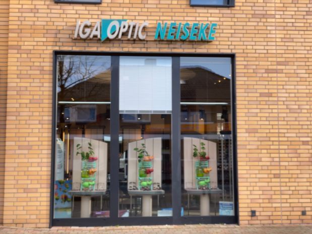 Schaufenster von Optik Neiseke
