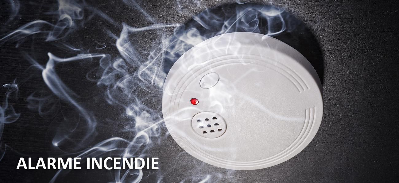 Montage alarme incendie et fumée