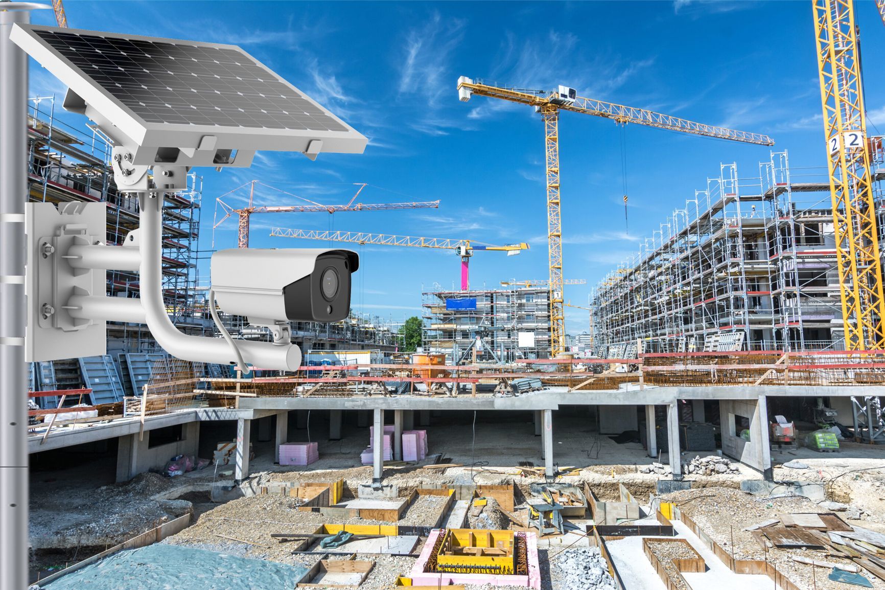 Focus sur des caméras de surveillance installées dehors