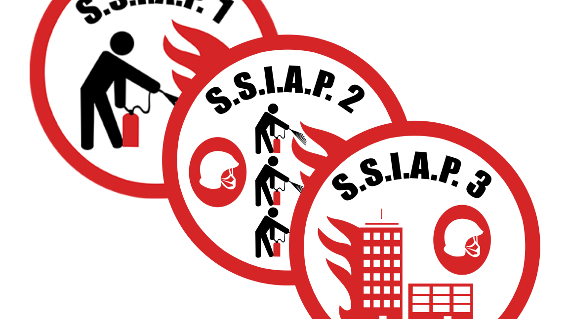 3 logos SSIAP