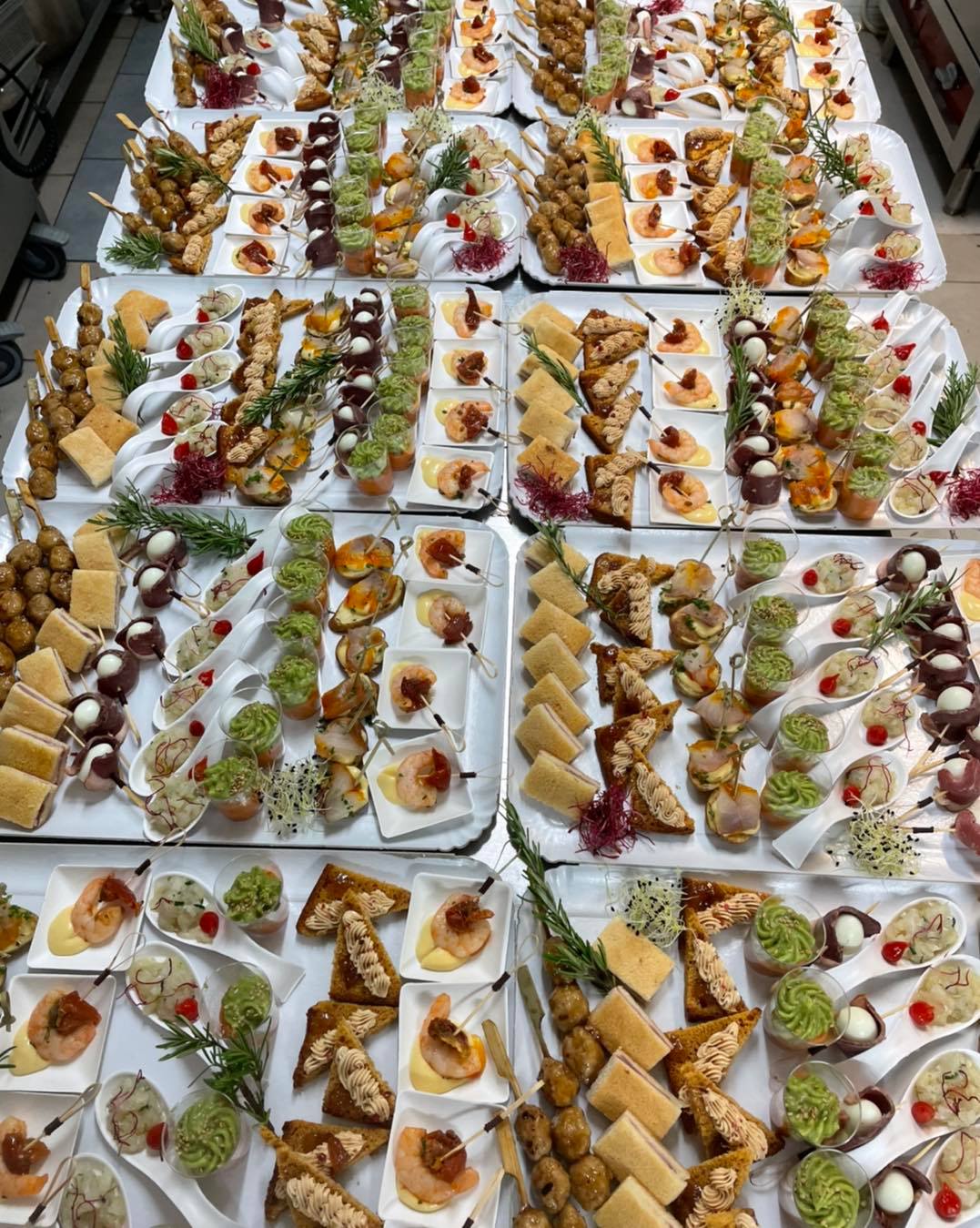 Plateaux de petits fours