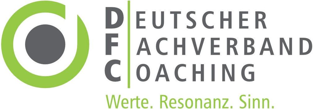 ein Logo für ein Unternehmen namens Deutscher Fachverband Coaching